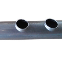 Machine de poinçonnage et de bridage de tuyaux en acier inoxydable automatisée contrôlée par PLC de haute précision