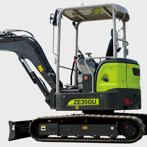 Miniexcavadora ZE36GU con Capacidad de Cazo de 0.11m³ para Manejo de Materiales en Canteras - Product Image 1