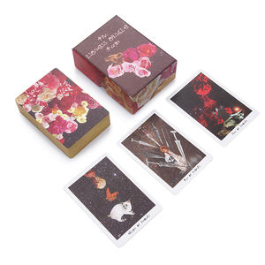 Hoge Kwaliteit <span class=keywords><strong>Tarot</strong></span> Kaartdozen Van Goudfolie Rand Tarotkaart Voor Anime <span class=keywords><strong>Tarot</strong></span> - Product Image 4