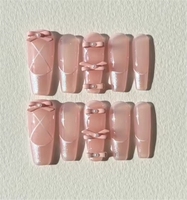 Nouvelles capsules d'ongles en acrylique 3D personnalisables, couvrantes, de luxe, forme amande, avec colle, motif floral marbré violet scintillant pour femmes