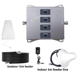 Amplificateur de signal de téléphone portable domestique quadribande CDMA/GSM/DCS/WCDMA, répéteur de réseau HB-9 avec couverture de 500 mètres carrés, HB-9 quadribande - Product Image 4