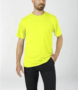 Nouveauté Summer Loose Fit Streetwear T-shirt coupe décontractée avec poche pour homme - Product Image 6