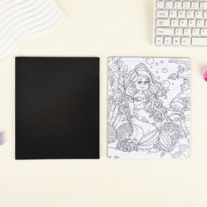 Vente en gros de puzzles personnalisés <span class=keywords><strong>pour</strong></span> enfants, jeux de mémoire et de cognition, puzzles à colorier vierges, puzzles à colorier avec dos magnétique - Product Image 4