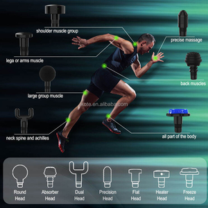 Pistola de Masaje Térmica Portátil, Recargable, 4000mAh, 6 Velocidades, Masajeador Manual para Aliviar el Dolor Muscular Corporal - Product Image 2