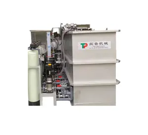 電気メッキ乳製品繊維産業DAFシステムETP STP WWTPにおける溶解空気浮選