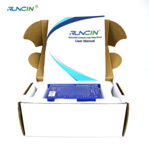 Runcin 2-фазный Nema 24 2 нм 283 унций в 90 мм с замкнутым контуром 6A комплект шагового драйвера шагового двигателя постоянного тока для станка с ЧПУ - Product Image 4