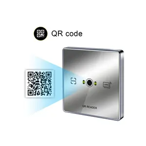 Wasserdichter dynamischer QR-Code-Lesegerät Scanner Wiegand RS232 RS485 NFC-Tür zugangs kontroll kartenleser im Freien