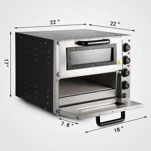 Four à pizza encastrable multifonctionnel en acier inoxydable double de haute qualité pour usage domestique – Offre spéciale fours à pizza - Product Image 3