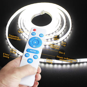 Guirlande Lumineuse <span class=keywords><strong>Solaire</strong></span> Extérieure Étanche 50M 3600 <span class=keywords><strong>LED</strong></span> Blanc Chaud Robuste avec Télécommande pour Toit et Mariage - Product Image 2