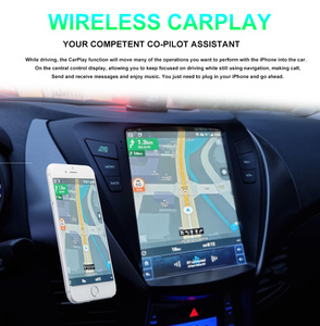 เครื่องเล่นวิดีโอมัลติมีเดียสำหรับรถยนต์2 DIN GPS สำหรับ Hyundai Elantra <span class=keywords><strong>MD</strong></span> 2012 I35 AVANTE 2013 10.4 "หน้าจอแนวตั้งเทสลา Android <span class=keywords><strong>11</strong></span>วิทยุ - Product Image 6