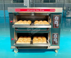 Endüstriyel düşük fiyat fırın büyük boy 1 güverte <span class=keywords><strong>2</strong></span> tepsi <span class=keywords><strong>2</strong></span> güverte <span class=keywords><strong>3</strong></span> tepsi gaz gıda Pizza için elektrikli fırın - Product Image 3