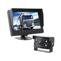 Système de capteurs de stationnement filaires quadri-canaux SUNNUO/OEM SN-928HD-H 9 pouces avec DC 12V, garantie de 12 mois