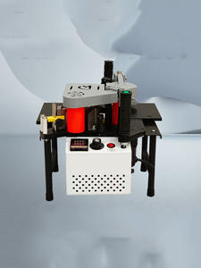 Petite Machine à plaquer les chants manuelle 1200W Double face collage Portable Edge Bander équipement de travail du bois 220V - Product Image 2