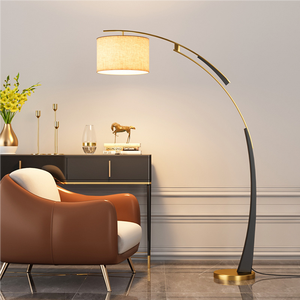 Design minimalista luce da pavimento Hotel ad arco semplice lampada da terra decorativa <span class=keywords><strong>per</strong></span> camera - Product Image 2
