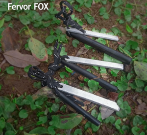 Herramienta de Emergencia para Acampar, Encendedor de Fuego de Magnesio Multitamaño con Raspador y Cuerda Reflectante para Supervivencia al Aire Libre - Product Image 2