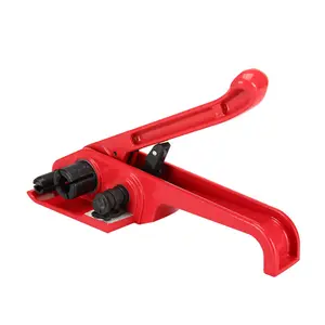 Ferramenta de cordão de poliéster pp/pet, preço de fábrica, vermelho, manual, tensor, 19mm, cordão de corte, pet, cordão de animais de estimação, ferramentas de cordão