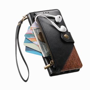 Funda Tipo Cartera con Cierre para <span class=keywords><strong>Moto</strong></span> G05/G15/G75/G86/G06/G57/G67, con Ranuras para Tarjetas - Product Image 2