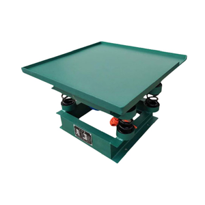 Petit banc d'essai de vibration pour béton de laboratoire, table vibrante à fréquence réglable pour moules de pavés en béton - Product Image 1