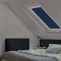 Store occultant 100 % pour lucarne Sweethome, sans perçage, protection solaire, avec ventouses pour fenêtres Velux