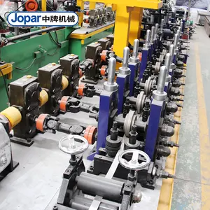 round oval rectangle square stainless steel pipe roll forming machine / tube mill