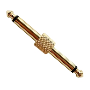 Conector macho dorado de 6,35mm, pedales de efecto de guitarra de Metal duradero, piezas de instrumentos de cuerda de Audio <span class=keywords><strong>Mono</strong></span>, accesorios - Product Image 1