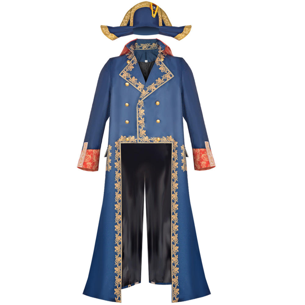 Manteau + chapeau bleu Napoléon