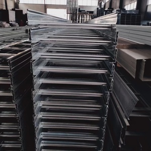 Nhà máy cung cấp lớn span ngoài trời mạ kẽm Cáp thang khay loại rắn - Product Image 4