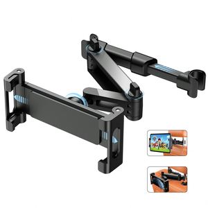 <span class=keywords><strong>Support</strong></span> de téléphone en alliage d'aluminium pour siège arrière de voiture, <span class=keywords><strong>support</strong></span> de <span class=keywords><strong>tablette</strong></span> pour appuie-tête de siège arrière de voiture, compatible <span class=keywords><strong>avec</strong></span> les tablettes, nouveauté 2025 - Product Image 1