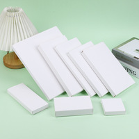 Petits boîtes-cadeaux blanches boîtes d'emballage de cartes blanches personnalisées en gros boîtes en carton blanches multi-spécifications expédition rapide
