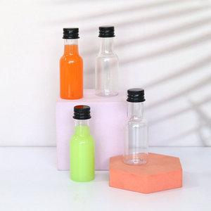 Noël Mini Petit 50ml 100ml En Plastique Alcool Shot Bouteilles pour Échantillon Liqueur Whisky Vodka Soda Spiritueux Vin Sauce Emballage - Product Image 5