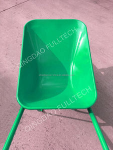 <span class=keywords><strong>Brouette</strong></span> de roue de jardin standard légère Italie baignoire en tôle galvanisée disque en acier et outil de pneu en caoutchouc pneumatique italien 70LT - Product Image 5