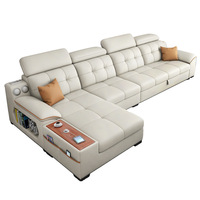 Sofá Cama Plegable de Estilo Simple y Multifuncional para Sala de Estar, en Color Crema, Ideal para Apartamentos Pequeños