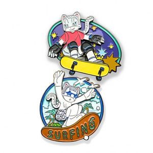 Quality Custom Puzzle Lapel <b>Pins</b> for Kindergartens Children's Day Free Design Eco Friendly <b>Badges</b> - Product Image 4