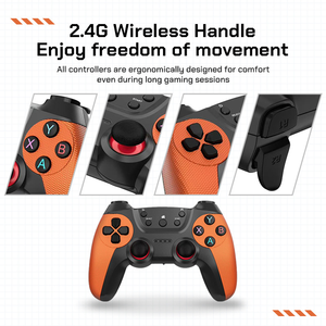 X2 PRO 128GB Consola de Videojuegos Retro, Plug and <span class=keywords><strong>Play</strong></span>, Controles Inalámbricos 2.4G, Reproductor de Juegos Arcade para TV, Consola de Videojuegos Personalizada - Product Image 6