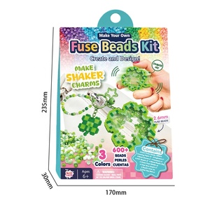 Kit de perles fusibles miniatures de 2,6 mm pour breloques de style shaker, emballage compact, perles fondantes sûres et non toxiques - Product Image 5