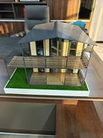 Maisons préfabriquées modulaires mobiles pliantes modernes de Chine, maisons de luxe extensibles en conteneurs d'acier pour usage en villa ou hôtel, installation facile