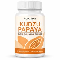 Gummies pour la poitrine pour femmes : Soutien et santé du buste – 5x Suppléments à base de plantes – Formule MAX Kudzu Papaye pour des courbes BBL
