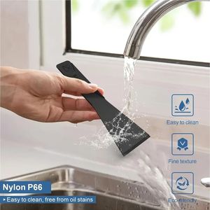 <span class=keywords><strong>Raclette</strong></span> en nylon grattoir pour poêles antiadhésives, ensemble d'ustensiles de cuisson, mini spatule grattoir pour fromage, crêpes, cuisson, pâtisserie. - Product Image 6