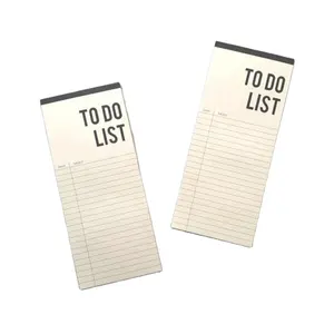 Custom printing to do list recycle paper memo notepad note pad with logo