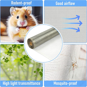 Dây lưới 10 đo hàn chống trộm muỗi màn hình an ninh bằng chứng Màn hình 304 18 20 lưới côn trùng màn hình lưới Nhà cung cấp - Product Image 4