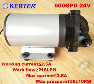 Bomba de Água de Diafragma RO Booster DC24V da Marca KERTER 600 GPD para Purificador de Água - Product Image 6
