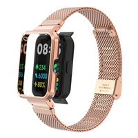 Mode Luxus Mesh Edelstahl Armband Armband für Xiaomi Mi Redmi Uhr 2 Lite