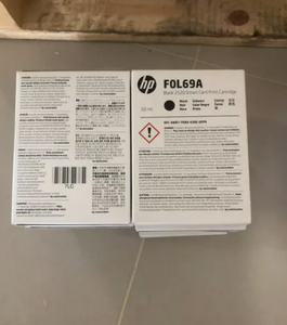 Cartouches d'encre noire F0L69A 2520 à base d'eau TIJ 2.5 pour imprimante à jet d'encre portable pour l'impression, le codage et le marquage des cartons - Product Image 1