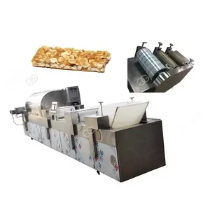 Hot Selling Protein Bar Forming Machine Snack Bar Nougat Cutting Cereal Bar Manufacturing Machine