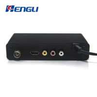 Decodificador de TV FULL HD DVBT2+C DVB-C Combo, Receptor de TV DVBC H.265, Receptor de TV Pequeño HEVC