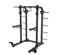 Équipement de musculation multifonctionnel MMD pour la maison : Barre de traction, poulie, machine Smith, rack à squats