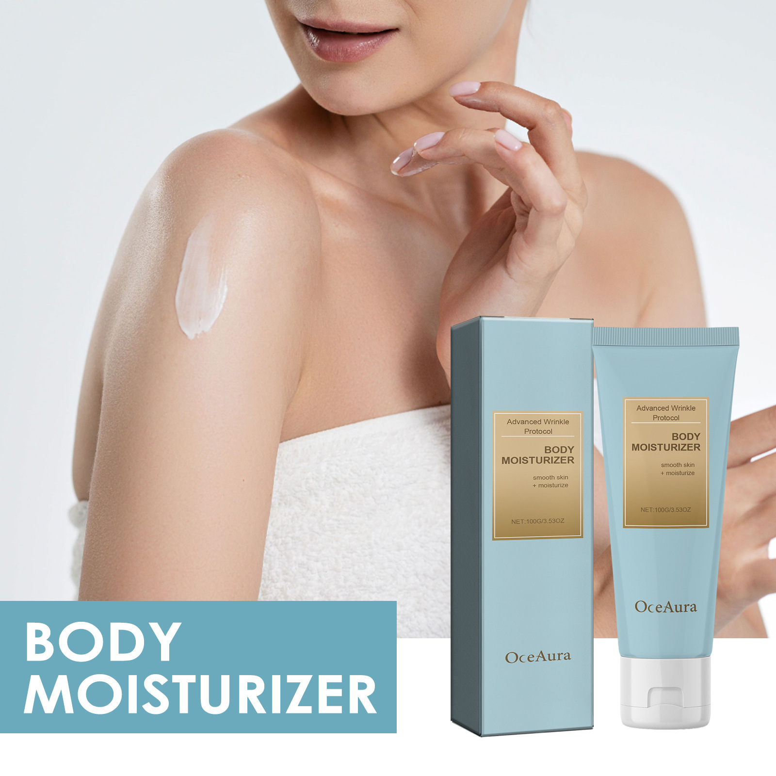 OceAura 100ml Shea Butter & Niacinamide Body Cream