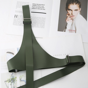 Cinturón de cuero de imitación ajustable para mujer, cinturón con correa de hombro, Hip Hop - Product Image 5