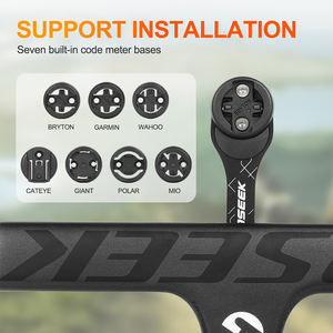 <span class=keywords><strong>Support</strong></span> pour ordinateur de vélo <span class=keywords><strong>Support</strong></span> de chronomètre en aluminium pour GPS <span class=keywords><strong>Support</strong></span> de vélo Accessoires de vélo pour <span class=keywords><strong>Garmin</strong></span> Polar Bryton Wahoo - Product Image 2