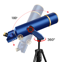 Telescopios astronómicos con imágenes alimentadas por IA Binoculares inalámbricos Telescopio profesional de rotación de 360 °